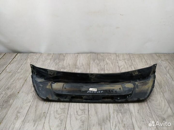 Спойлер (юбка) бампера заднего Rio рио 4