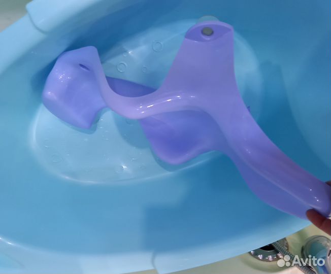 Ванна и горка для купания младенца