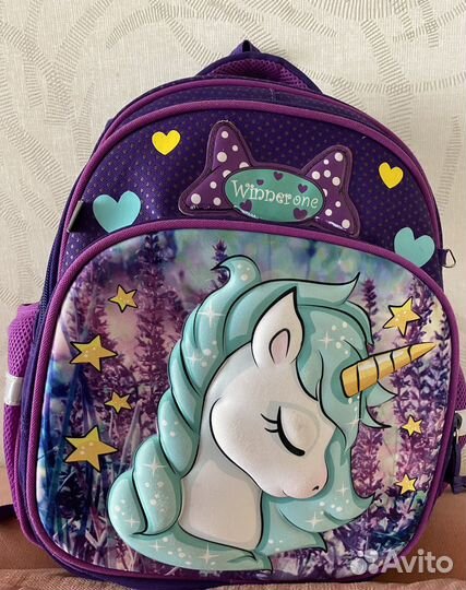 Рюкзак школьный для девочки бу