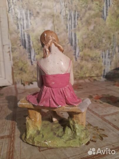 Фарфоровые статуэтки СССР девушка