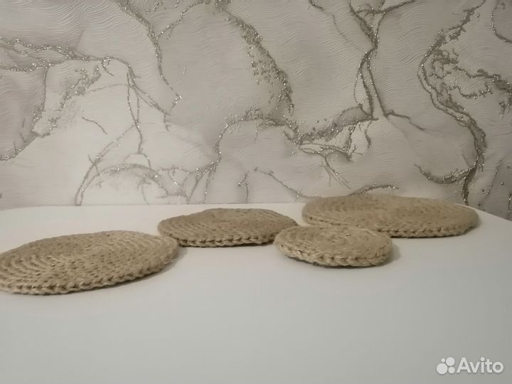 Сервировочное салфетки из джута