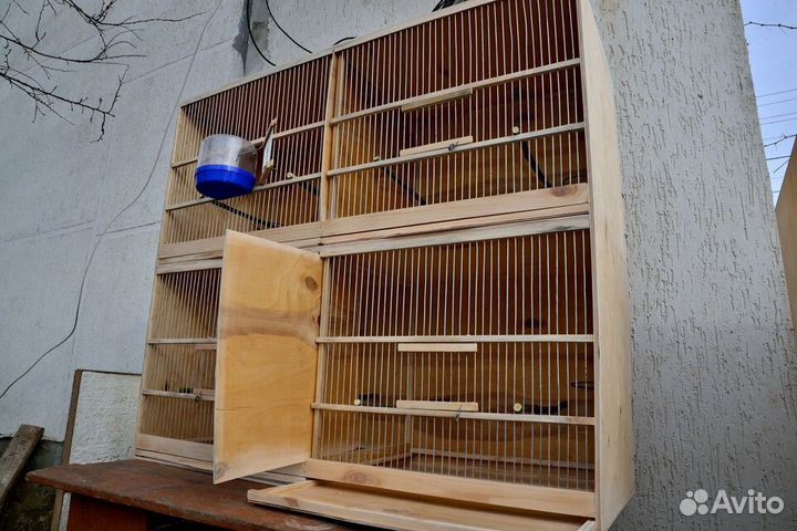Самодельные клетки для певчих птиц