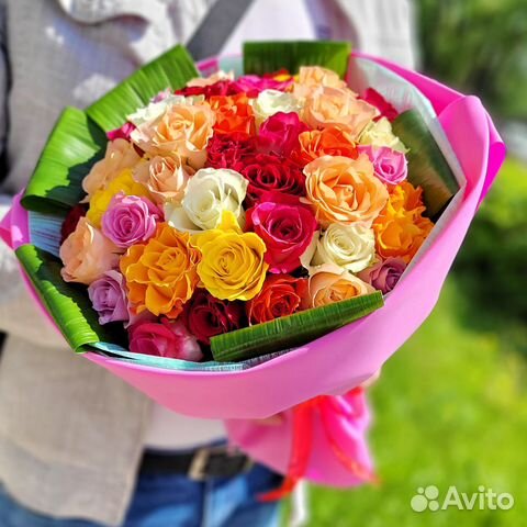 Цветы розы с доставкой 25 51 101 501