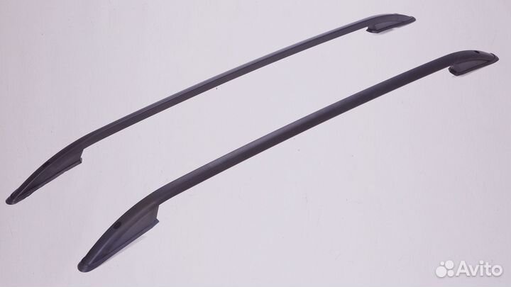 Рейлинги nissan qashqai+2 черные