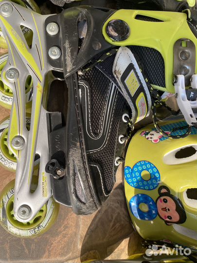 Детские ролики и защита