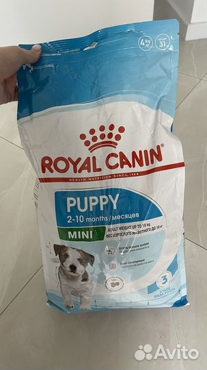 Корм для щенков 2-10 месяцев 4 кг