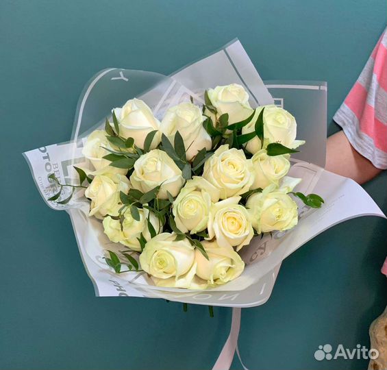 Цветы розы букет