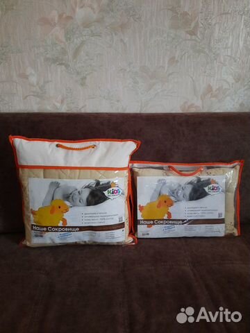 Подушка детская новая (2 шт)