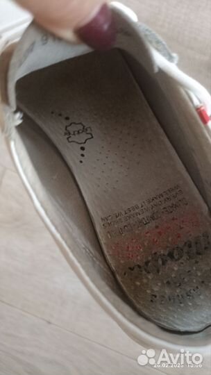 Кеды женские натуральная кожа 38