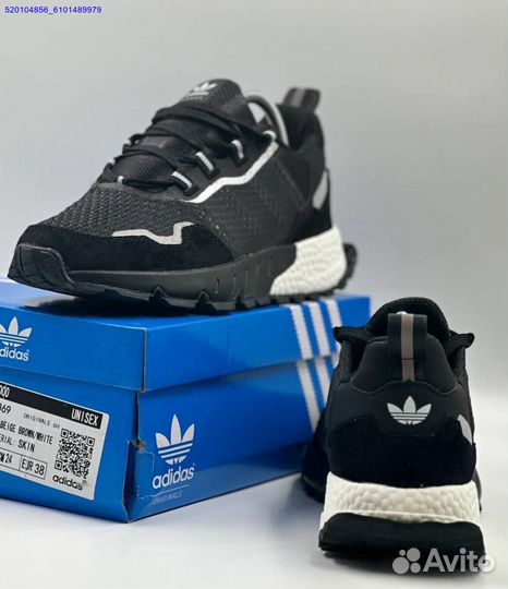 Кроссовки Adidas ZX 1000 Black (Арт.74623)