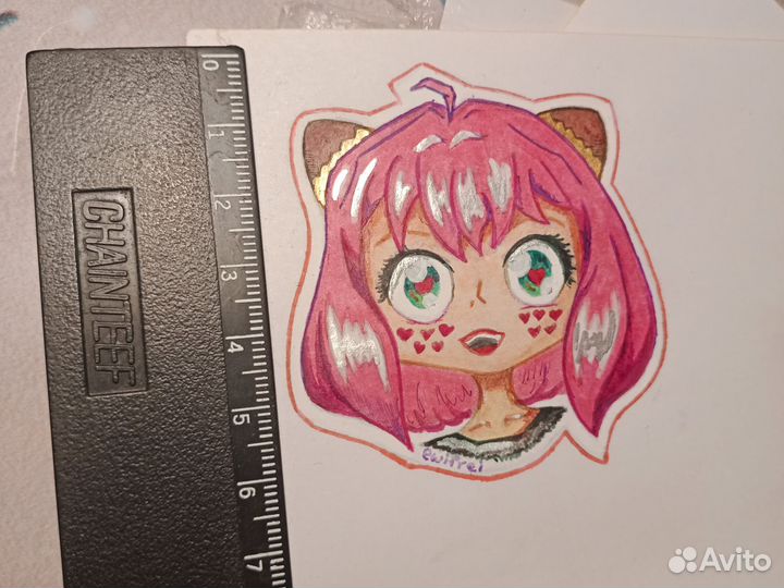 Наклейка/стикер Аня Форджер / Семья шпиона