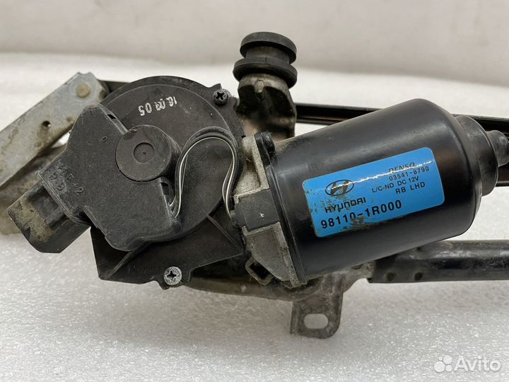 Трапеция дворников киа рио3 Hyundai Solaris