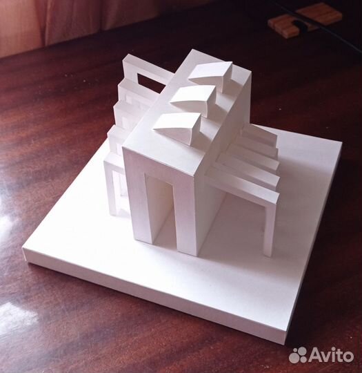 Макеты из бумаги\ватмана, пластика