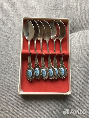 Ложки финифть