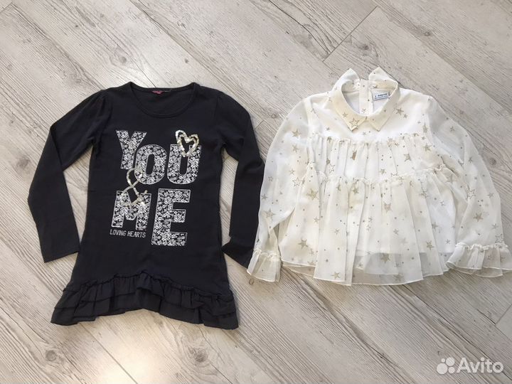 Брендовые вещи пакетом для девочки 116-122