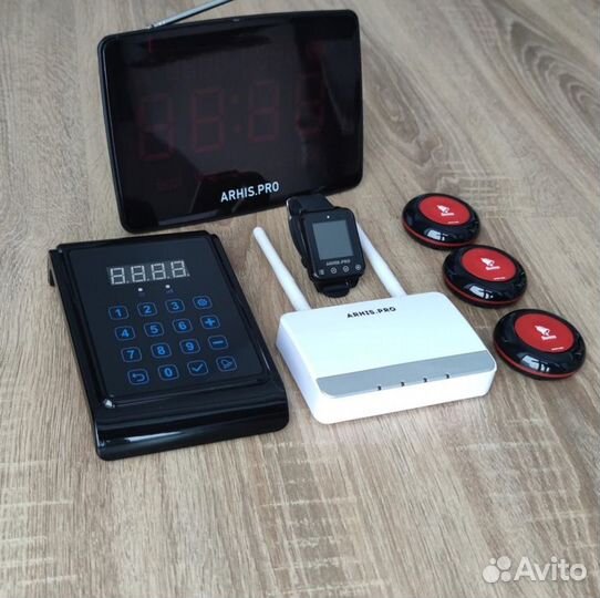 Система вызова персонала беспроводная - комплект