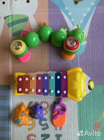 Погремушки грызунки игрушки пакетом