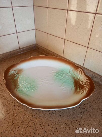 1987г. ссср. Блюдо лфз