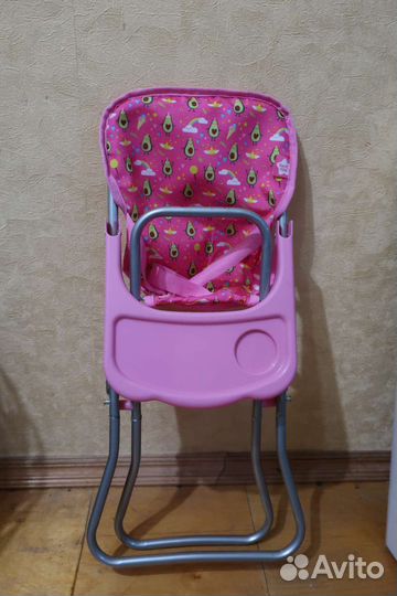 Стул для кормления кукол