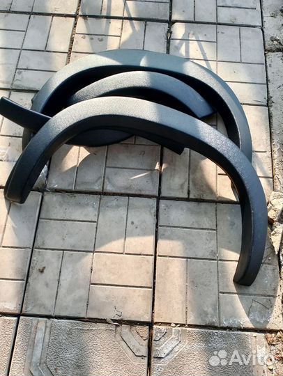 Накладки для арок шевроле нива