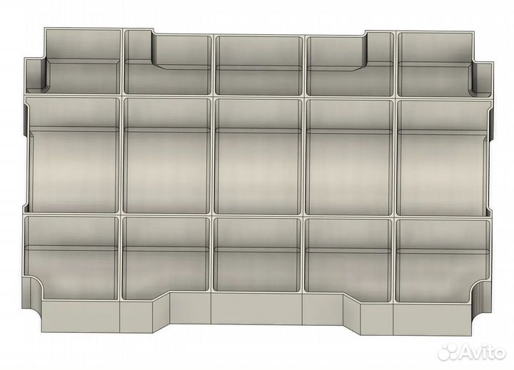 15 отдельный контейнеров для систейнера festool