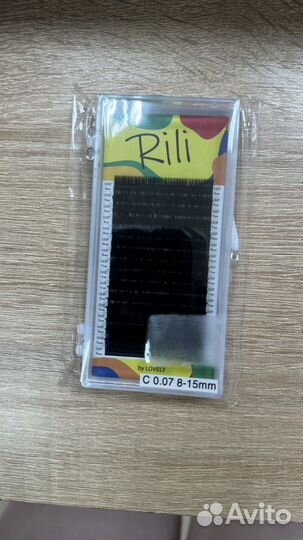 Ресницы для наращивания Rili