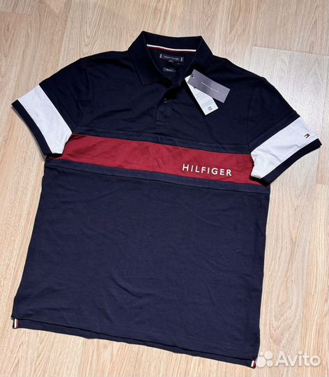 Поло Tommy hilfiger мужское M/L - Оригинал