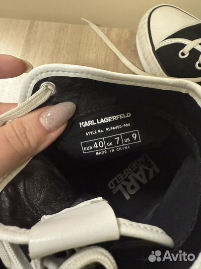 Кеды женские karl lagerfeld 40