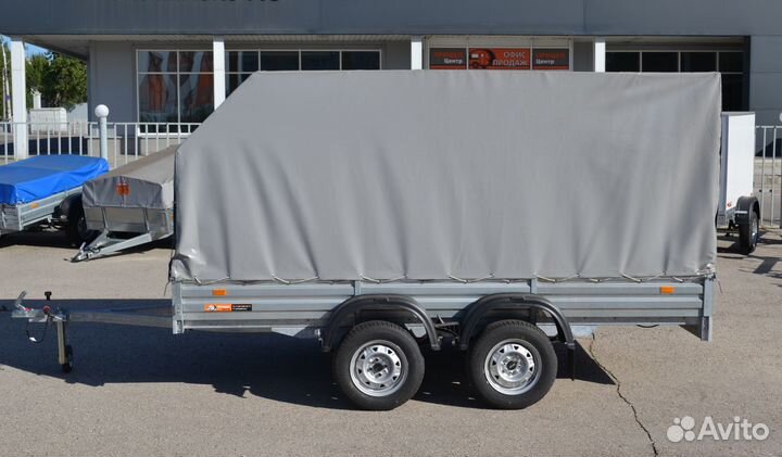 Прицеп легковой двухосный 3.5х1.51х15 мзса 817732