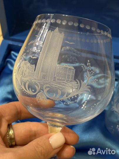 Бокалы набор газпром связь