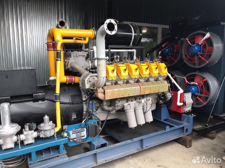 Газовые генераторы от 250 кВт до 1000кВт