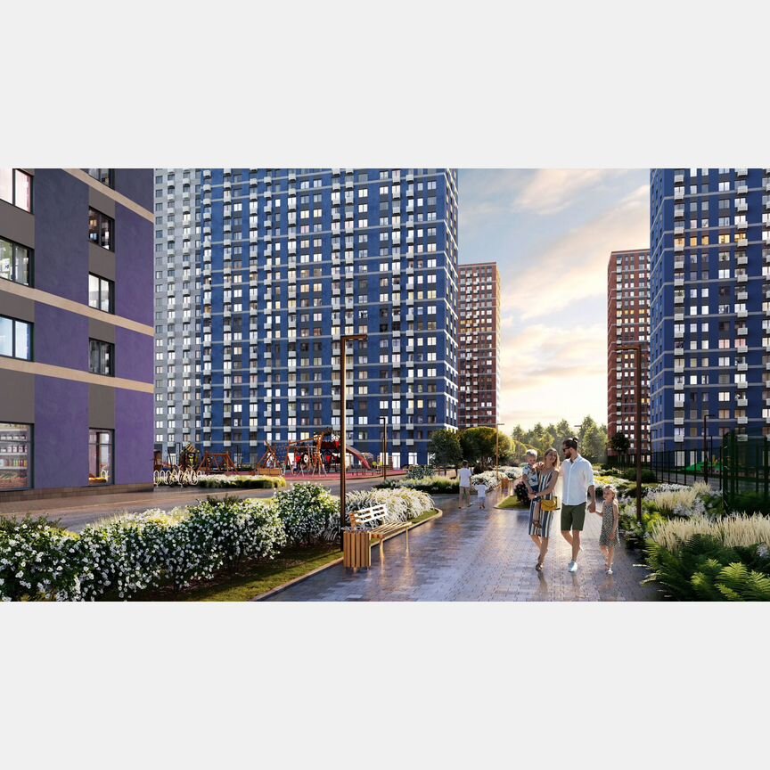 2-к. квартира, 47,2 м², 13/23 эт.