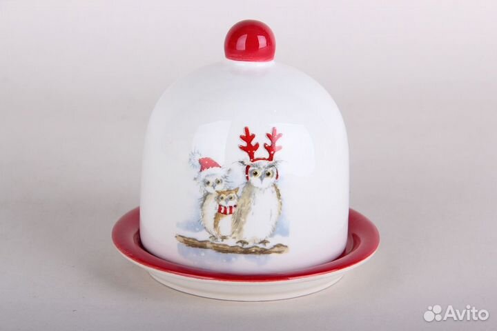 Лимонница Nordic owls Фарфор в подарочной упаковке