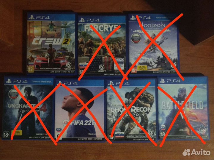 Игры на Sony playstation 4