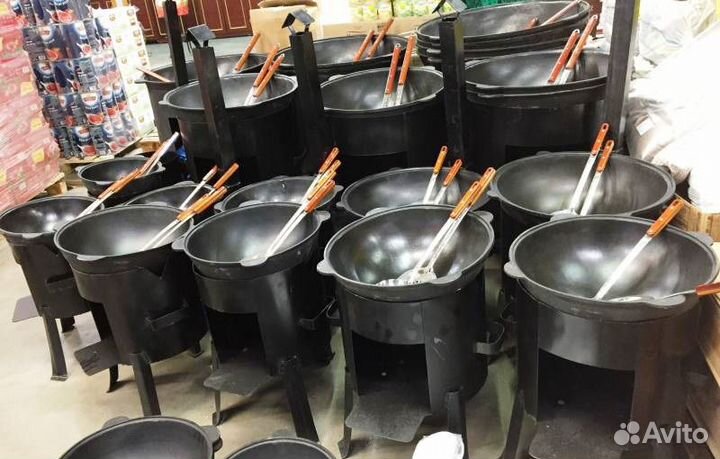 Казан чугунный узбекский