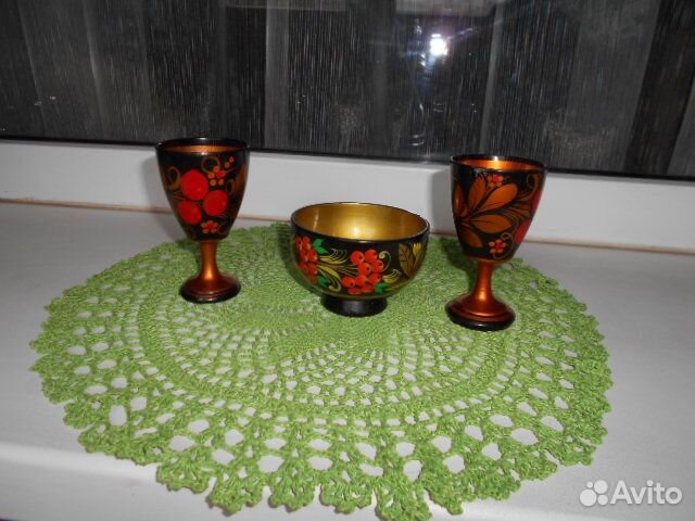 Посуда хохлома