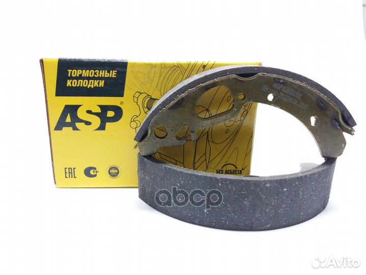 Колодки тормозные задние LADA 1118 под абс k26