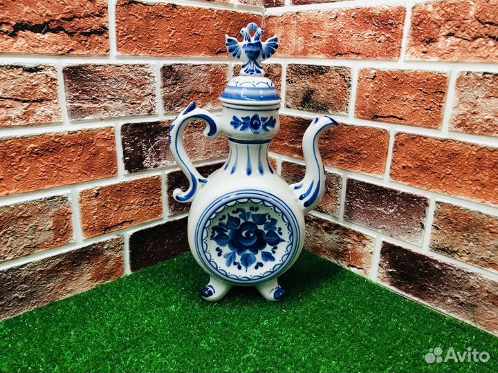 Z.8769 чайник Гжель 