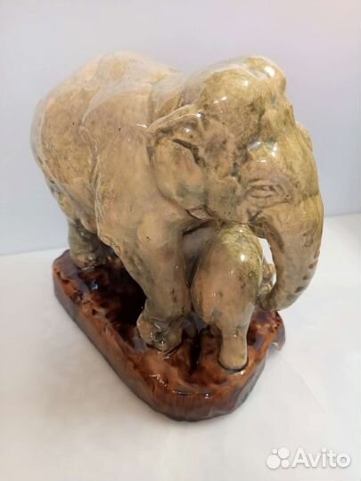 Статуэтка СССР обливная керамика майолика