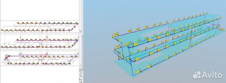 Гидравлические/Теплотехнические расчёты (ов/вк)