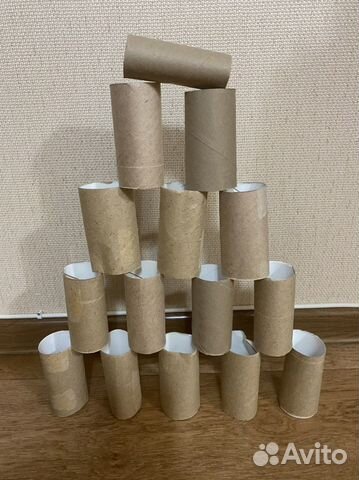 Втулки картонные для поделок