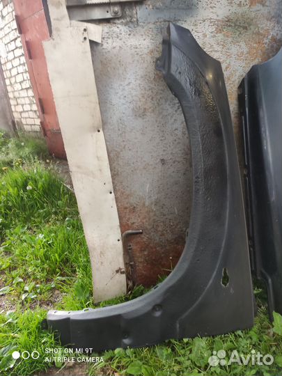 Крылья переднее шеви нива