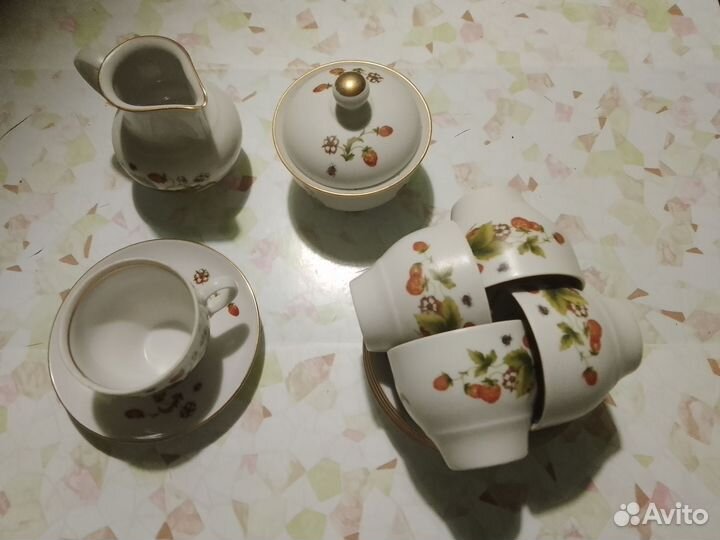 Кофейный сервиз не полный