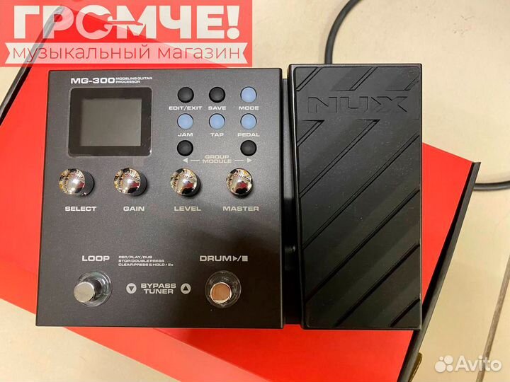 Гитарный процессор эффектов NUX MG-300