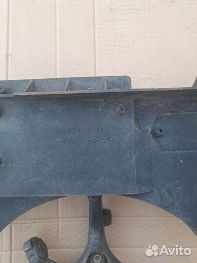 Диффузор радиатора фиат дукато 244