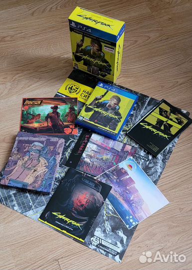Cyberpunk 2077 Steelbook + Comicbook Вудуисты PS4