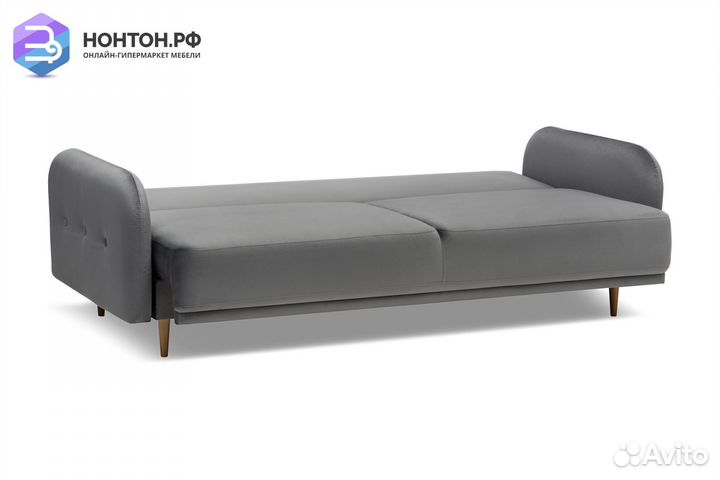 Диван книжка Париж темно-серый