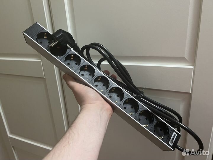 Блок розеток Hyperline SHT19-6SH-IF-2.5EU