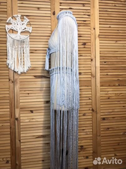 Костюм для восточного танца макраме бохо бахрома