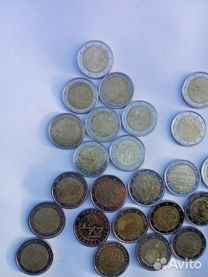 Монеты 2 евро